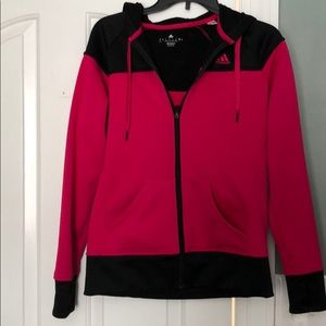 Adidas Climawarm women’s small zip up hoodie